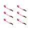 Tie 4 Safe 2" x 10' Wheel Lasso Lift Strap w/ Flat Snap Hook Tow Dolly Pink, 6PK TWS21-2510-M3-PK-C-6 - alternate 1